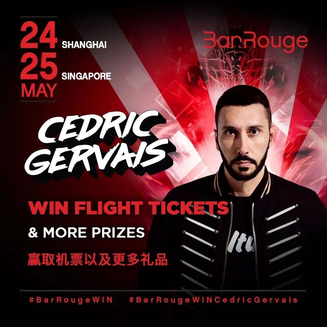 Bar Rouge | Top 100 DJs - Cedric Gervais