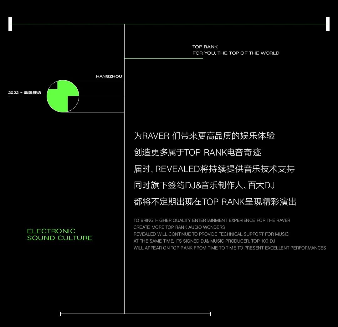 TOP RANK杭州 | 2022 Revealed电子音乐厂牌签约品牌-杭州TR酒吧/TopRank