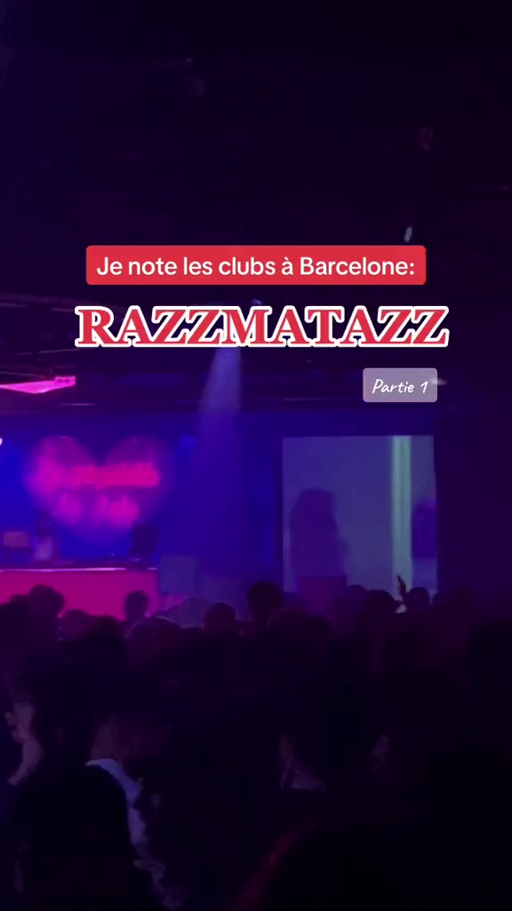 酒吧劲爆现场-巴塞罗那 RAZZMATAZZ CLUB